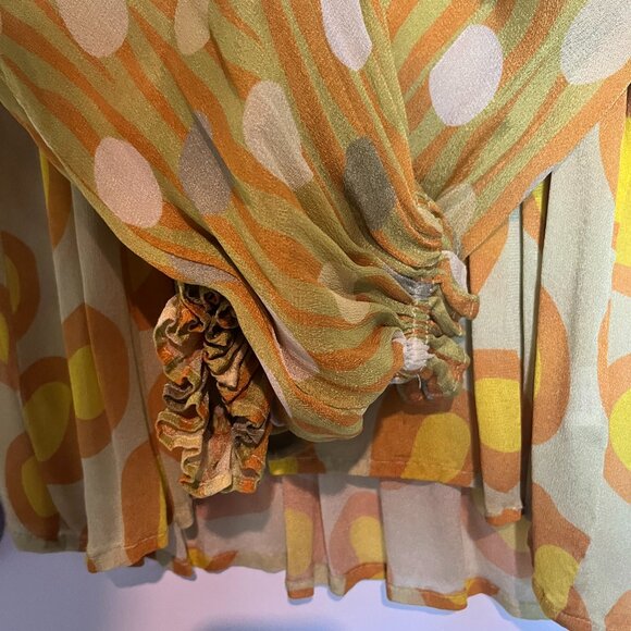 Anthropologie BL~NK Miranda Pleasant Blouse - Picture 7 of 8